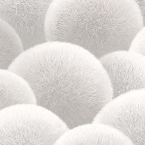 Обои флизелиновые Антураж Puff 8889-12 серые 1.06x10м
