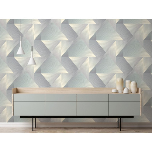 Обои флизелиновые Deco-Deco 6040-10 серые 1.06x10м
