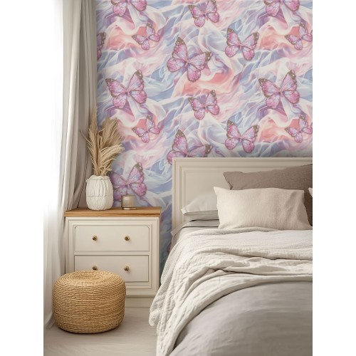 Обои флизелиновые Euro Decor Сияй 7270-08 разноцветные 1.06x10м