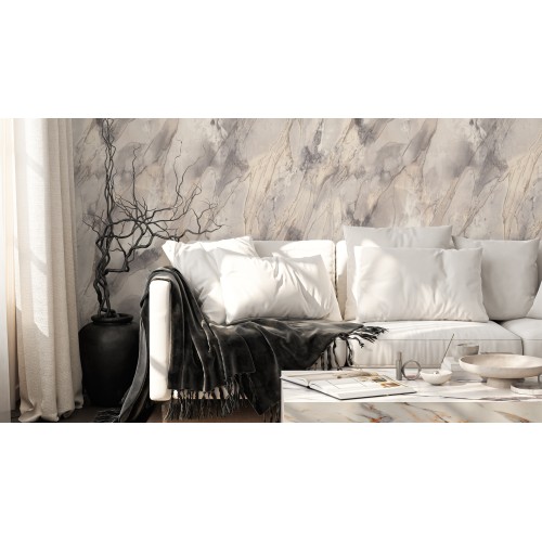 Обои флизелиновые 1.06x10м DOMANI CASA Айс Оникс 11181-03