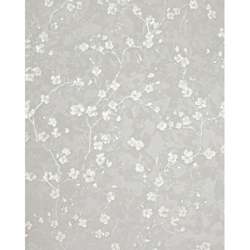 Обои флизелиновые Accento Garden 588388 серые 1,06х10м