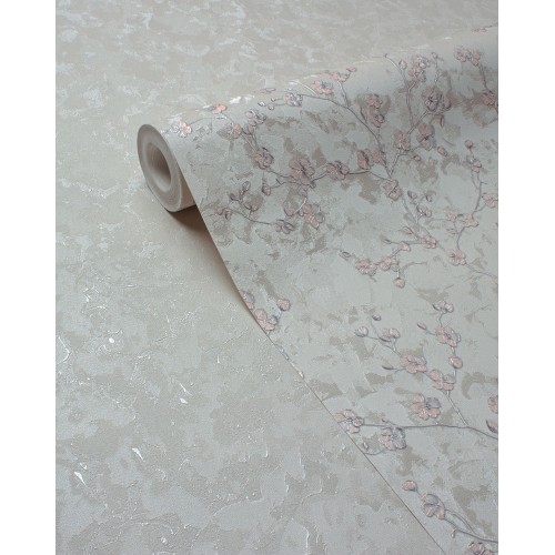 Обои флизелиновые  Accento Garden 588395 серые 1,06х10м