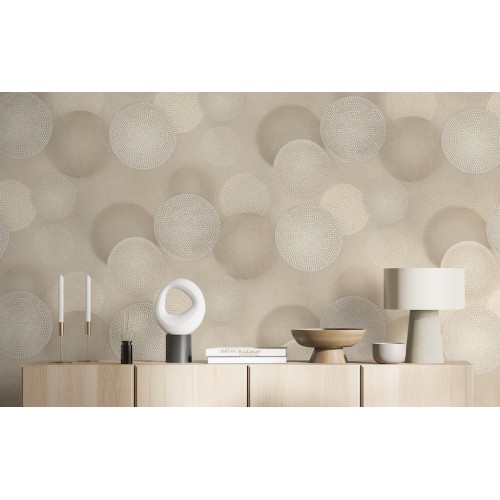 Обои флизелиновые Ateliero Planeta 88149-02 коричневые 1.06х10м
