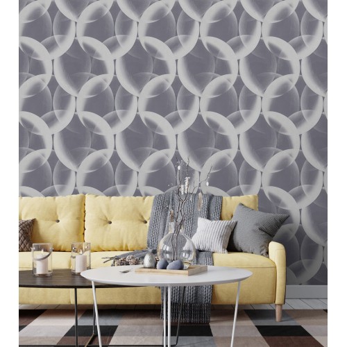 Обои флизелиновые Euro Decor 7278-20 Sacramento серые 1.06х10м