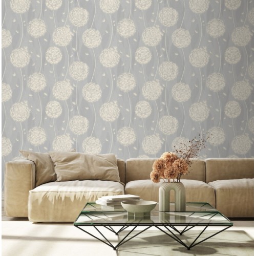 Обои флизелиновые Euro Decor Breeze 7195-11 серые 1.06x10м
