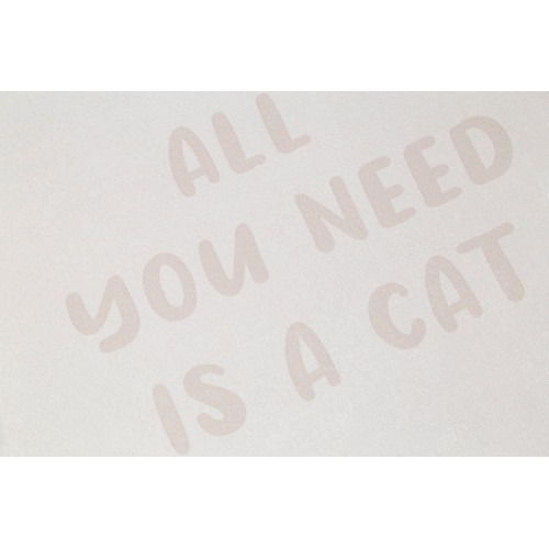 Обои флизелиновые HomeColor 3D Cats HC72285-12 бежевые 1.06x10м
