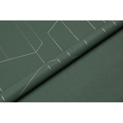 Обои флизелиновые TrendColor TC72376-77 Trend Lines зеленые 1,06x10м