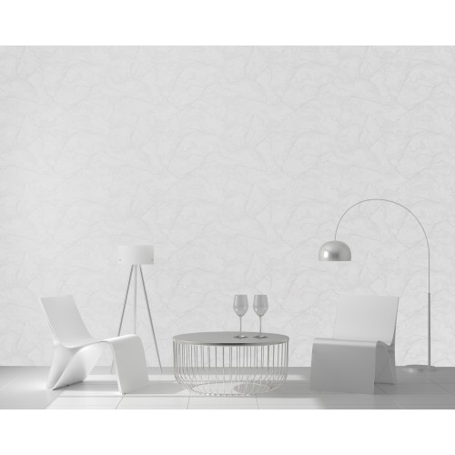 Обои флизелиновые Malex design ТерраНова 4282-1 серебристые 1.06x10м