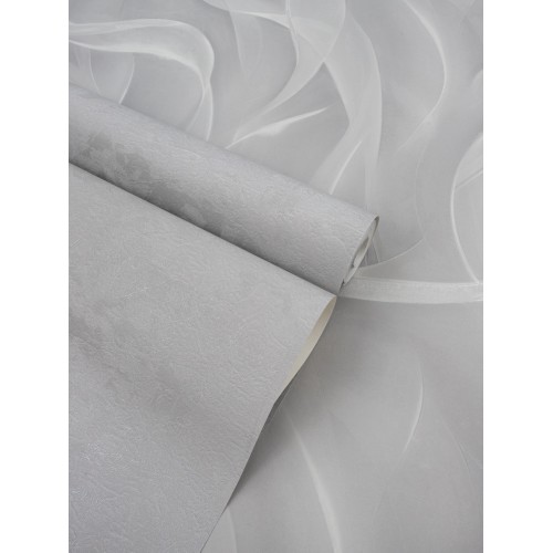 Обои флизелиновые Malex design 4347-5 Галактика серые 1.06x10м