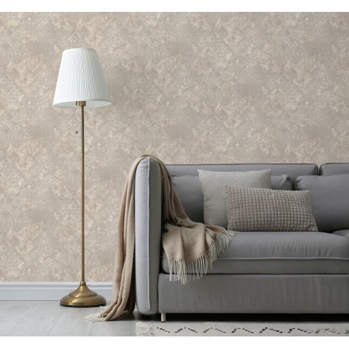 Обои флизелиновые Monte Solaro Aurelia 9251-01 коричневые 1.06x10м