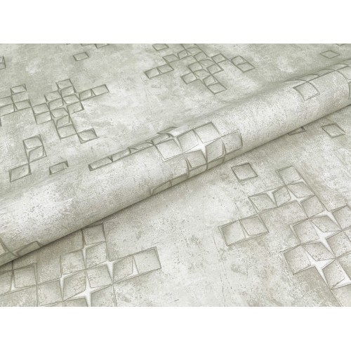 Обои флизелиновые Profi Deco Tetris 60716-04 бежевые 1.06x10м