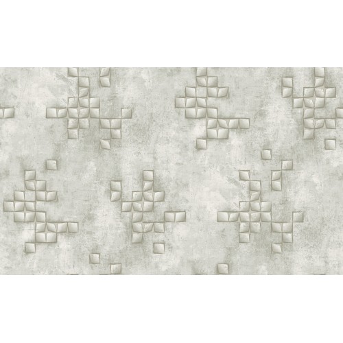 Обои флизелиновые Profi Deco Tetris 60716-04 бежевые 1.06x10м
