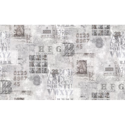 Обои флизелиновые VOG Collection VV71920-41 серые 1.06x10м