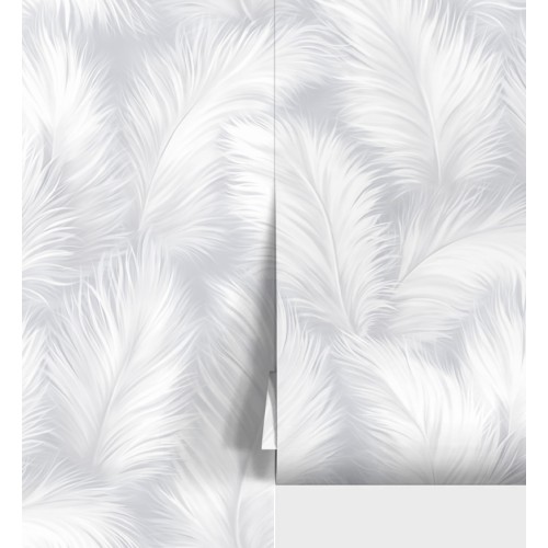 Обои флизелиновые WallSecret Comfort Pinko 8979-10 белые 1.06x10м