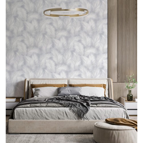Обои флизелиновые WallSecret Comfort Pinko 8979-10 белые 1.06x10м