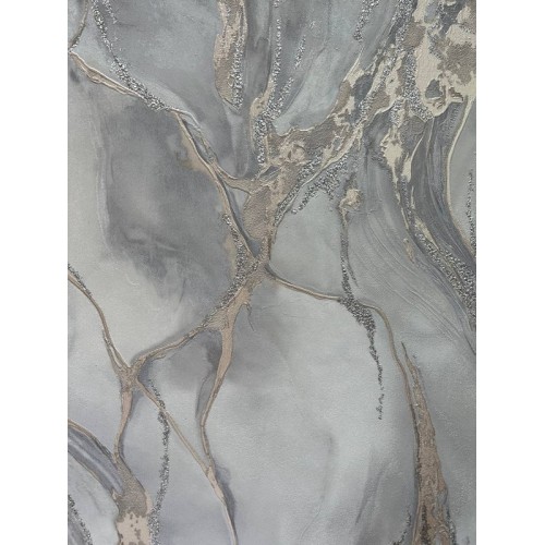 Обои флизелиновые Euro Decor Mineral 7222-11 серые 1.06x10м