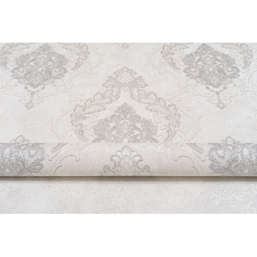 Обои флизелиновые Артекс Рафаэлла 10635-03 серые 1.06x10м
