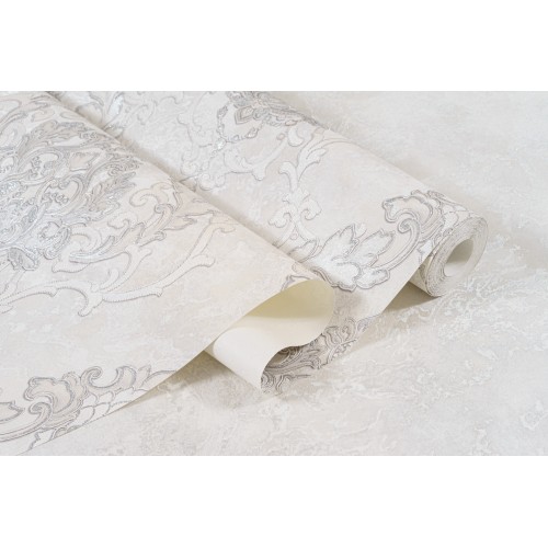 Обои флизелиновые Артекс Рафаэлла 10635-03 серые 1.06x10м