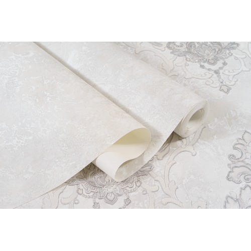 Обои флизелиновые Артекс Рафаэлла 10636-03 серые 1.06x10м