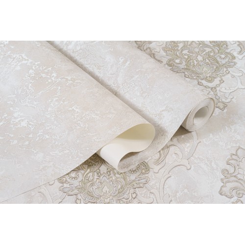 Обои флизелиновые Артекс Рафаэлла 10636-04 бежевые 1.06x10м