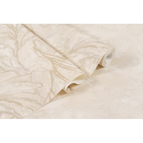 Обои флизелиновые Артекс Шелест 10839-02 бежевые 1.06x10м