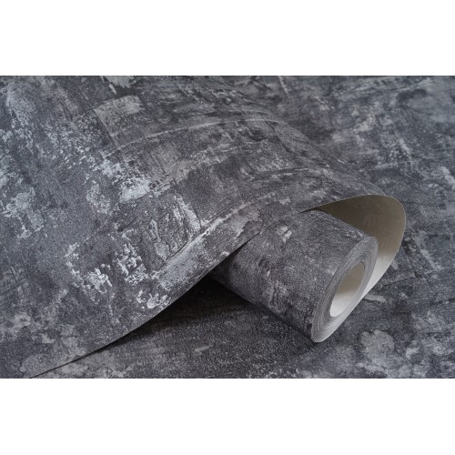 Обои флизелиновые DOMANI CASA Римини 10877-07 черные 1,06х10м