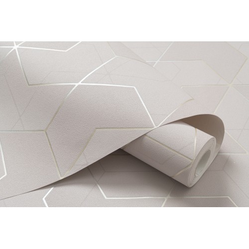 Обои флизелиновые EcoLine Призма 11095-07 розовые 1.06x10м