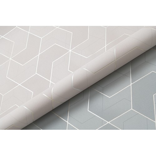 Обои флизелиновые EcoLine Призма 11095-07 розовые 1.06x10м