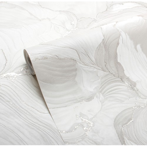 Обои флизелиновые Victoria Stenova Феррара 285914 серые 1.06x10м