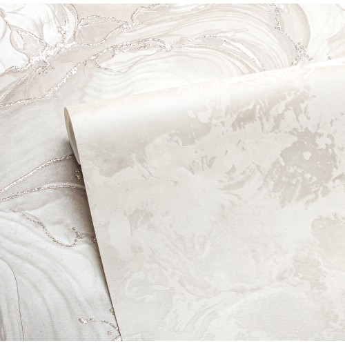 Обои флизелиновые Victoria Stenova Феррара 285922 белые 1.06x10м