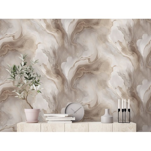 Обои флизелиновые Victoria Stenova Роял 286382 бежевые 1.06x10м