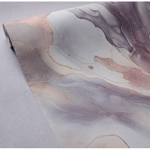 Обои флизелиновые Victoria Stenova Роял 286385 розово-фиолетовые 1.06x10м