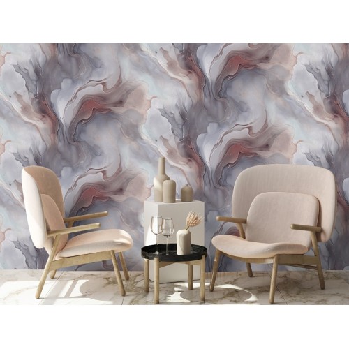 Обои флизелиновые Victoria Stenova Роял 286385 розово-фиолетовые 1.06x10м