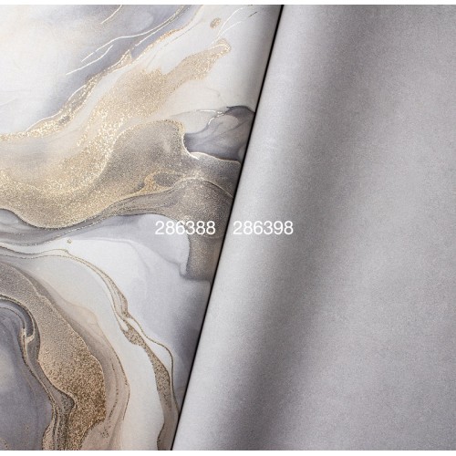 Обои флизелиновые Victoria Stenova Роял 286398 серые 1.06x10м