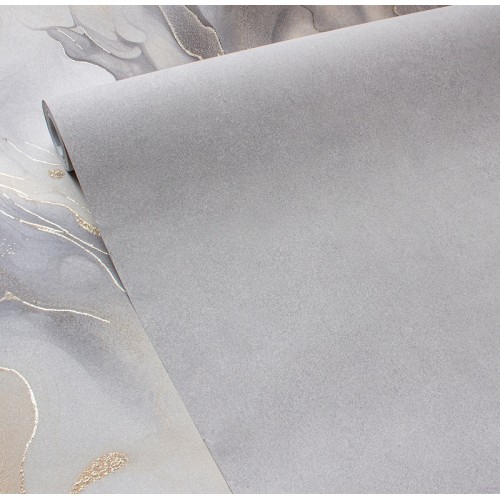 Обои флизелиновые Victoria Stenova Роял 286398 серые 1.06x10м