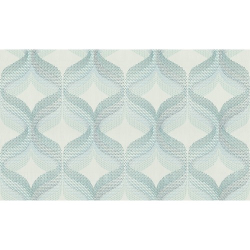 Обои флизелиновые Malex design Инфинити 4231-7 бирюзовые 1.06x10м