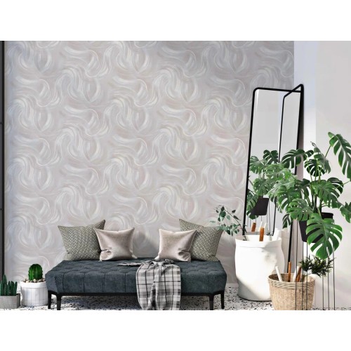 Обои флизелиновые Malex design 4356-2 Энергия бежевые 1.06x10м