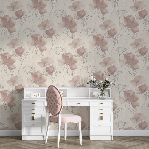 Обои Санрайз INTERIO 4360-3 флиз. 1,06Х10м