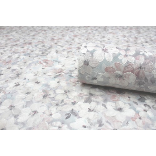 Обои флизелиновые Erismann Leto 60568-05 серые 1.06x10м
