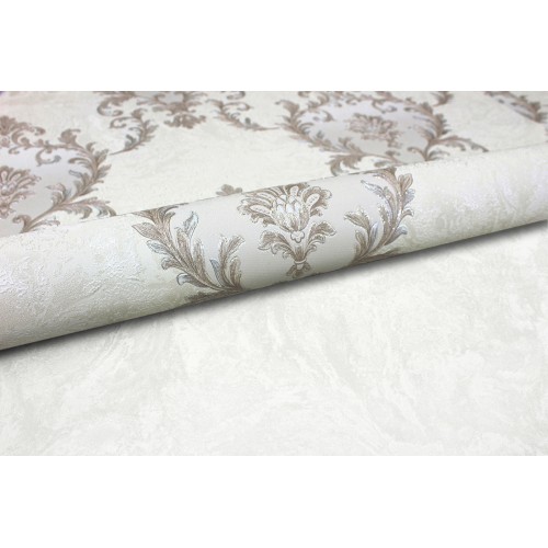 Обои флизелиновые Erismann Tiffany 60694-02 бежевые 1.06x10м