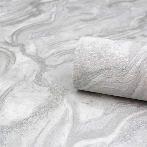 Обои флизелиновые Erismann Adajio 60772-06 серые1,06x10м