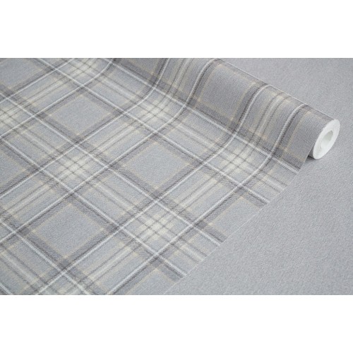 Обои флизелиновые Wall up Шерлок 654646 серые 1.06x10м