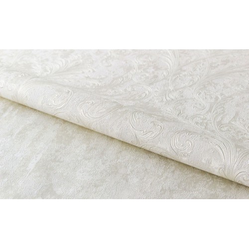 Обои флизелиновые Аспект Deluxe Франсуа 70458-12 белые 1.06x10м