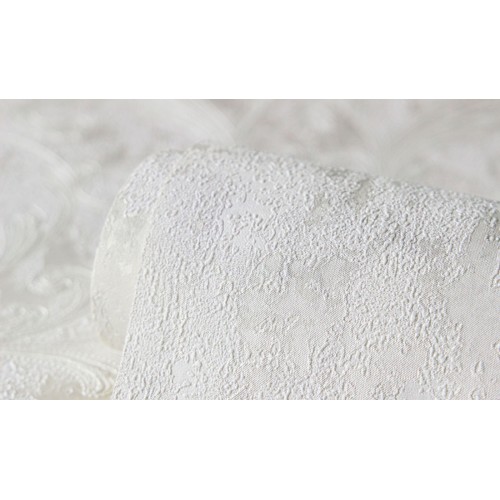 Обои флизелиновые Аспект Deluxe Франсуа 70459-12 белые 1.06x10м