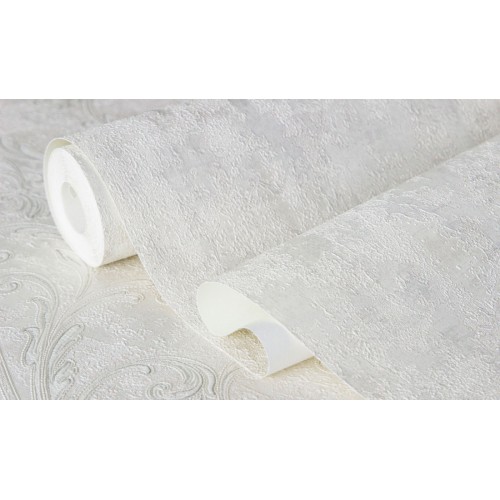 Обои флизелиновые Аспект Deluxe Франсуа 70459-12 белые 1.06x10м