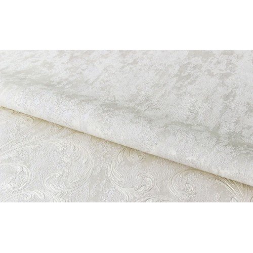 Обои флизелиновые Аспект Deluxe Франсуа 70459-12 белые 1.06x10м