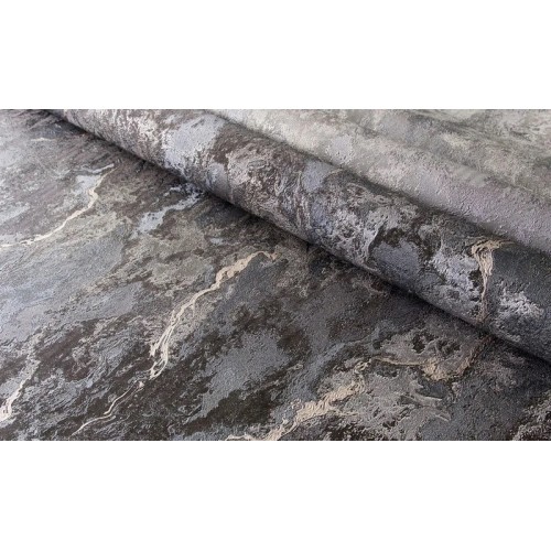 Обои флизелиновые Аспект Deluxe Терра 70502-44 черные 1.06x10м