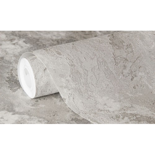 Обои флизелиновые Аспект Deluxe Терра 70503-41 серые 1.06x10м