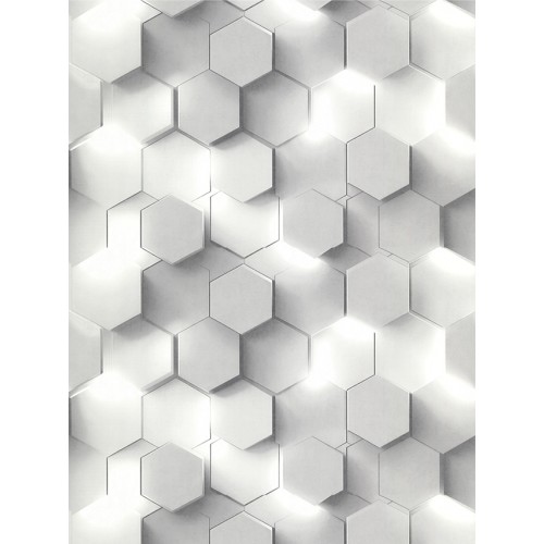 Обои Аспект 70669-14 Гексагон флиз. 1,06Х10м