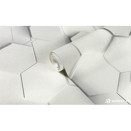 Обои Аспект 70669-14 Гексагон флиз. 1,06Х10м